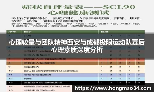 心理较量与团队精神西安与成都极限运动队赛后心理素质深度分析